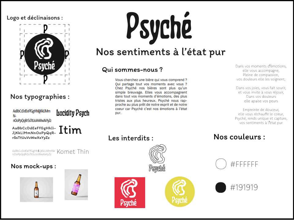 Charte Graphique Psyché