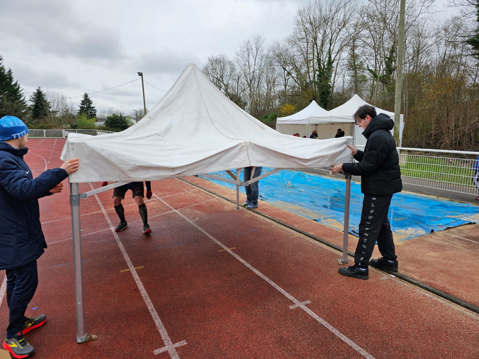 Louis Cherqui - Organisation sur le terrain